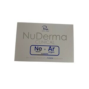 Pure Daily Care NuDerma Clinical Skin Therapy Wand 6 FUSION Applicators Ne Ar
